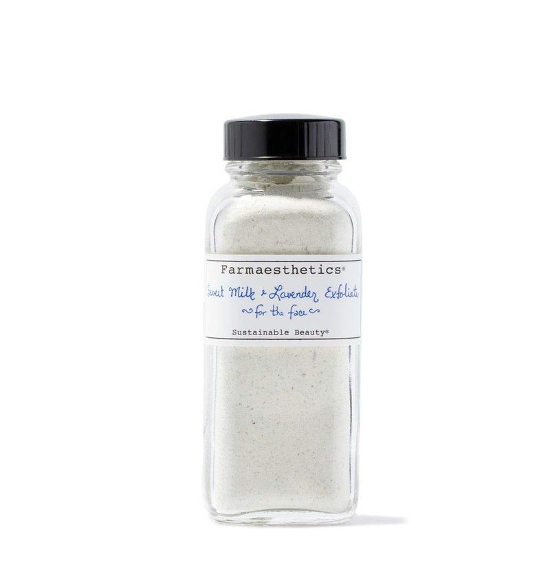 Farmaesthetics Sweet Milk and Lavender Bud Facial Exfoliate (4oz) | Ethically Sourced Sustainable Beauty | Clean, All Natural, Small Batch Skincare - Image 1
